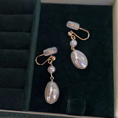 Natural Freshwater Pearl Earrings for Women