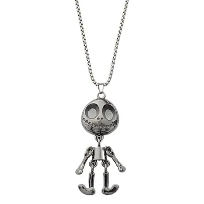 Hip-Hop Six-Pointed Star Titanium Steel Necklace for Men Women