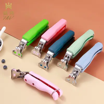Pink Silicone Bowl Clamp 105g Stainless Steel Anti-Scalding