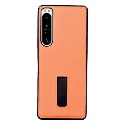 Sony Xperia1Vii Leather Protective Case with Metal Stand