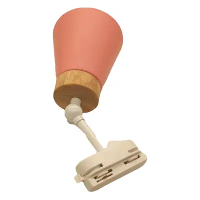 E27 Track Light Green 9W Milk Tea Decor Lamp