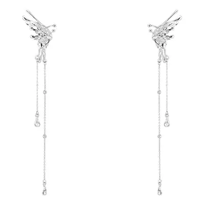 Angel Wings Butterfly Tassel Earrings Women's Summer