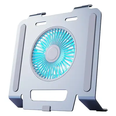New Aluminum Fan Laptop Bracket with Blue Light