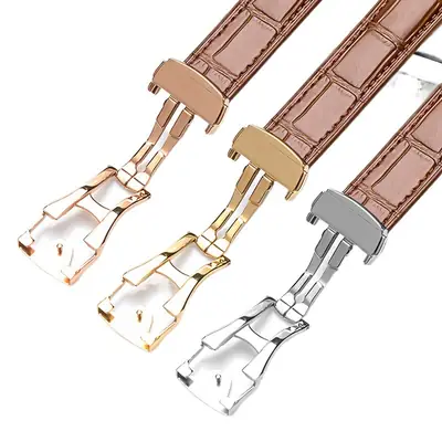 Omega Leather Watch Strap Bamboo Pattern Butterfly Seahorse Super Watch
