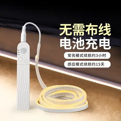 Wireless Body Sensor Light Strip with Charging Battery