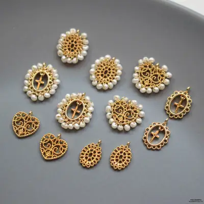 Golden Apple Design Winding Earrings Bracelet Set