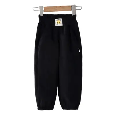 Children's Fleece Sweatpants Large Brown