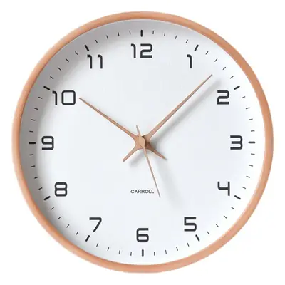 Nordic Style Wall Clock with Wooden Frame