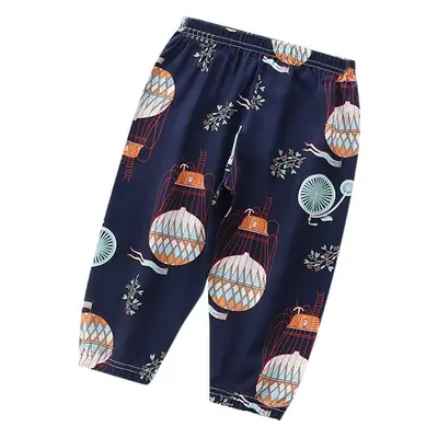 Children's Floral Anti-Mosquito Pants Spring Summer