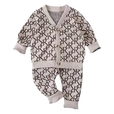 New Fashion Baby Korean Long Sleeve 3Pc Suit