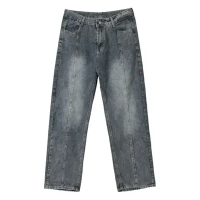 Hip-Hop Jeans Men Wide Leg Spring Autumn Pants