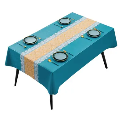 Nordic French Lace Tablecloth 1-Piece Waterproof Oil-Proof