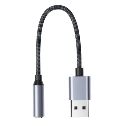 USB 3.5 to 3.5 Audio Cable for Headset & Computer