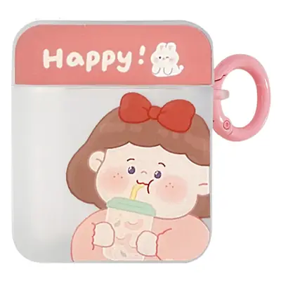 Fruit Tea Girl Silicone Bluetooth Case for AirPods 3