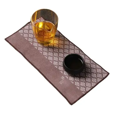 Double-Sided Fleece Zen Tea Towel 30x14.5cm