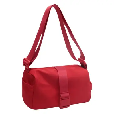 Red Nylon Shoulder Bag for Women 2022