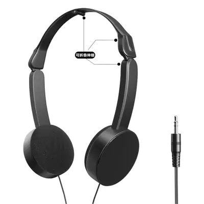 Pink Over-Ear Headset for Kids with Wire