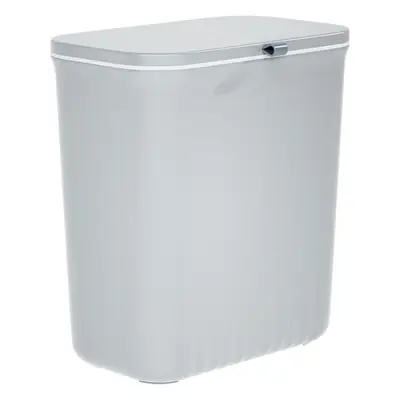 Wall-Mounted Toilet Trash Can with Lid