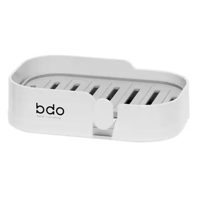 Wall-Mounted Soap Box Punch-Free Bathroom Drain Multi-Functional