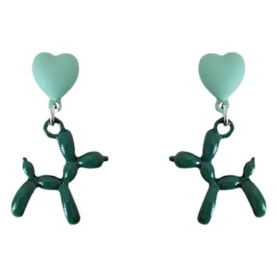 S925 Silver Needle Balloon Puppy Earrings Women