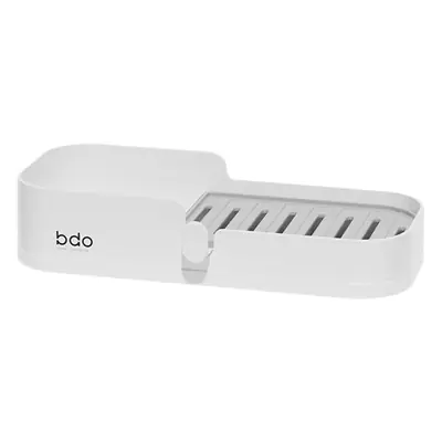 Bathroom Wall Rack 5cm x 11cm Plastic Storage