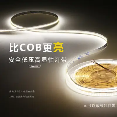 12V Low Voltage Led Strip Light with Cob Effect