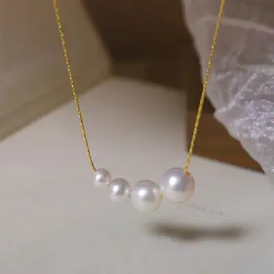 Pearl Clavicle Necklace for Women Summer Luxury