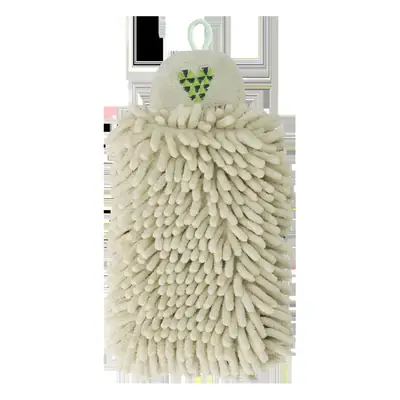 Wall-Mounted Chenille Hand Towel for Kitchen & Bathroom Use