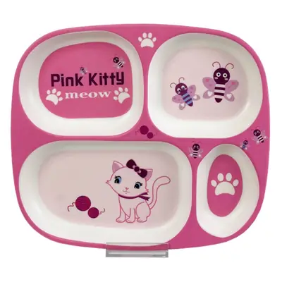 Children's Cartoon Bowl Set 5-Piece Melamine Bamboo Fiber