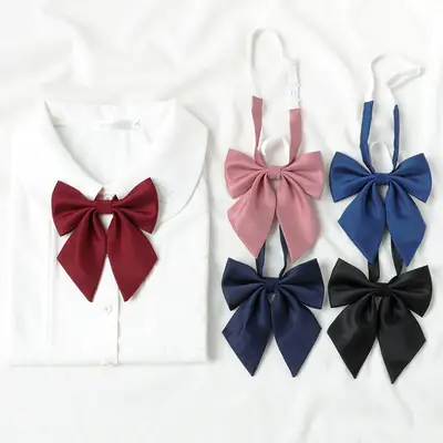 Black Bow Neckline Japanese J.K Style School Uniform Bow
