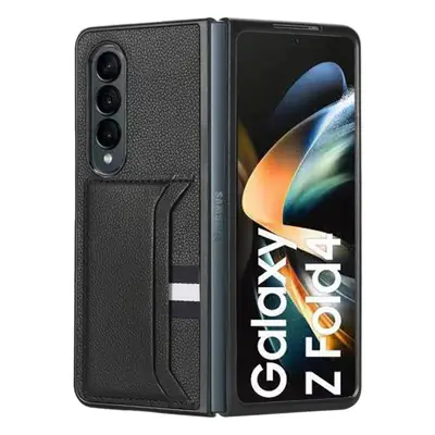 Samsung Z Fold7 Leather Card Holder Mobile Case