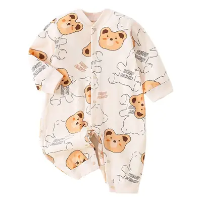 Baby Pajamas with Bear Print Long Sleeve