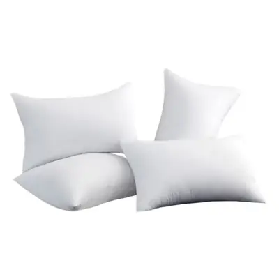 White Wool Pillow Cover 50x160 Double Size