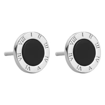 Korean Roman Numeral Earrings for Men