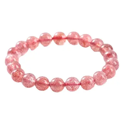 Red Strawberry Crystal Bracelet for Girls