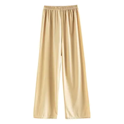 Women's High-Waisted Loose Slimming Pants Black