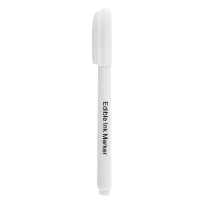 White Edible Baking Pigment Pen for Cake Sugar Biscuits