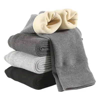 Winter Fleece Lined Warm Leggings for Women Plus Size