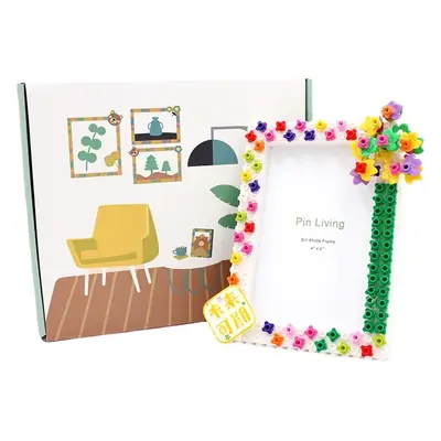 DIY Photo Frame with Building Blocks for Kids