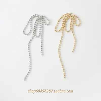 14K Gold Plated Pearl Tassel Earrings for Women