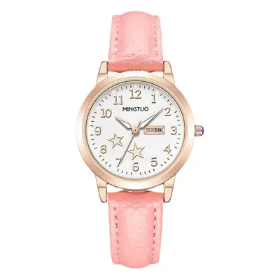 Princess Princess Watch for Girls Pink Leather Strap