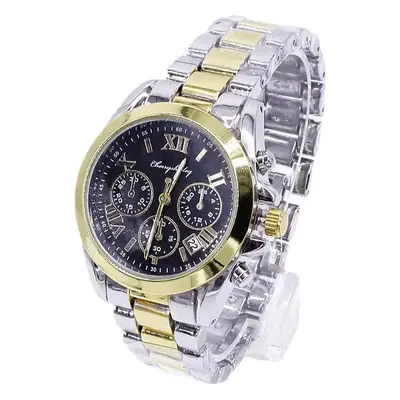 Gold Plated Women's Watch with Bracelet Set