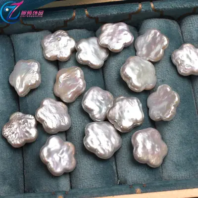 Natural Freshwater Pearls 17-18mm Baroque Shape