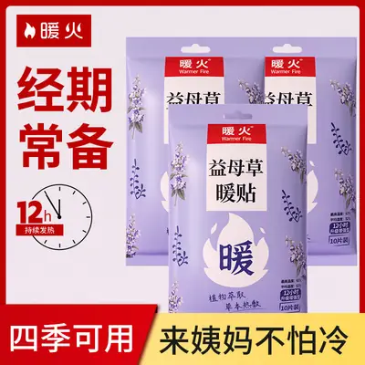 Motherwort Self-Heating Warm Patch for Women 12Hr Cold Protection