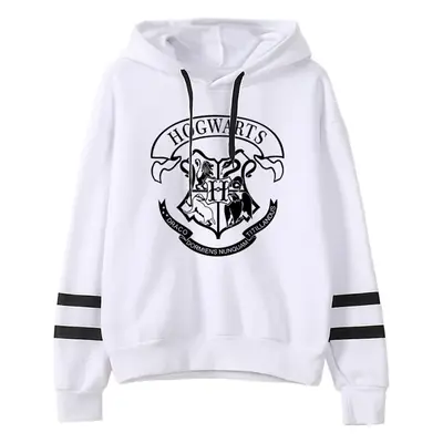 Black Hooded Sweatshirt Autumn Winter Men Women