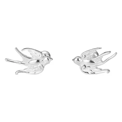 Sterile Silver Swallow Earrings for Women