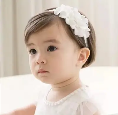 Korean Style Baby Bow Hair Band for Girls