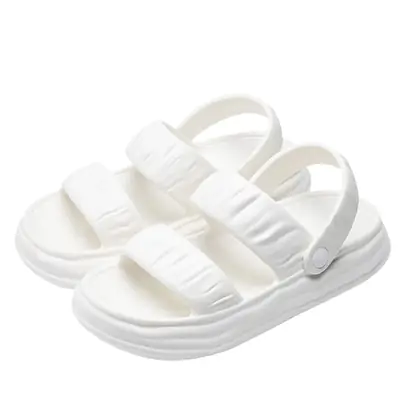 Women's Chao Soft Cream Crocs Summer Non-Slip Sandals