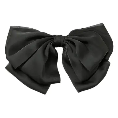 Black Big Bow Hairpin for Women