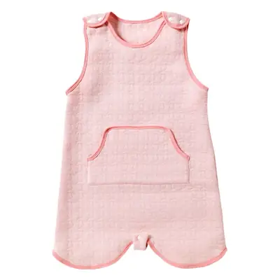 Baby Sleeveless Vest Kick-Proof Quilt Light Blue